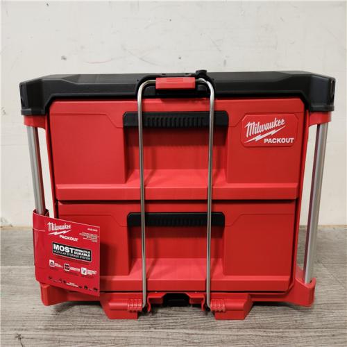 Phoenix Location NEW Milwaukee PACKOUT 22 in. 2-Drawer Tool Box with Metal Reinforced Corners