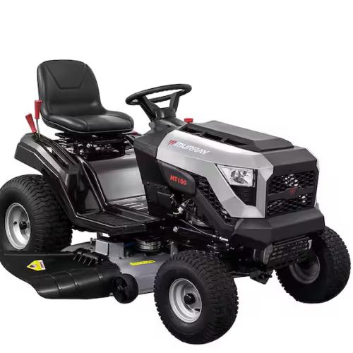 DALLAS LOCATION - Murray MT100 42 in. 13.5 HP 500cc E1350 Series Briggs and Stratton Engine 6-Speed Manual Gas Riding Lawn Tractor Mower