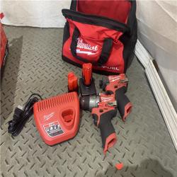 Houston location AS-IS  MILWAUKEE M12 Fuel Combo Rotomartillo 1/2 Y Llave De Impacto1/4 Nueva Generacion