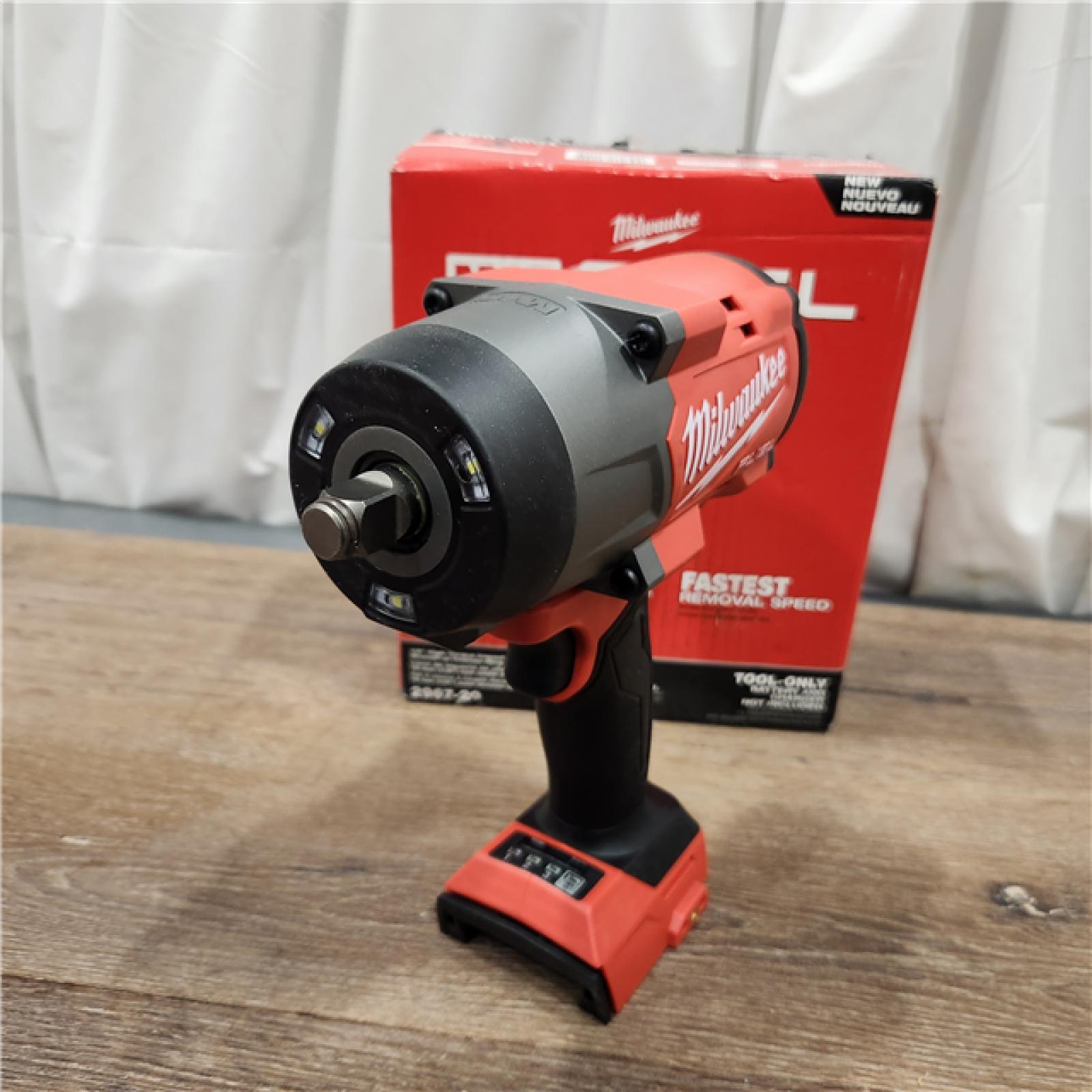 AS-IS Milwaukee M18 FUEL 18V Lithium-Ion Brushless Cordless 1/2 in. Impact Wrench with Friction Ring (Tool-Only)