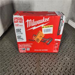 HOUSTON LOCATION - AS-IS Milwaukee 2626-21 M18 18-Volt Lithium-Ion Cordless Oscillating Multi-Tool Kit