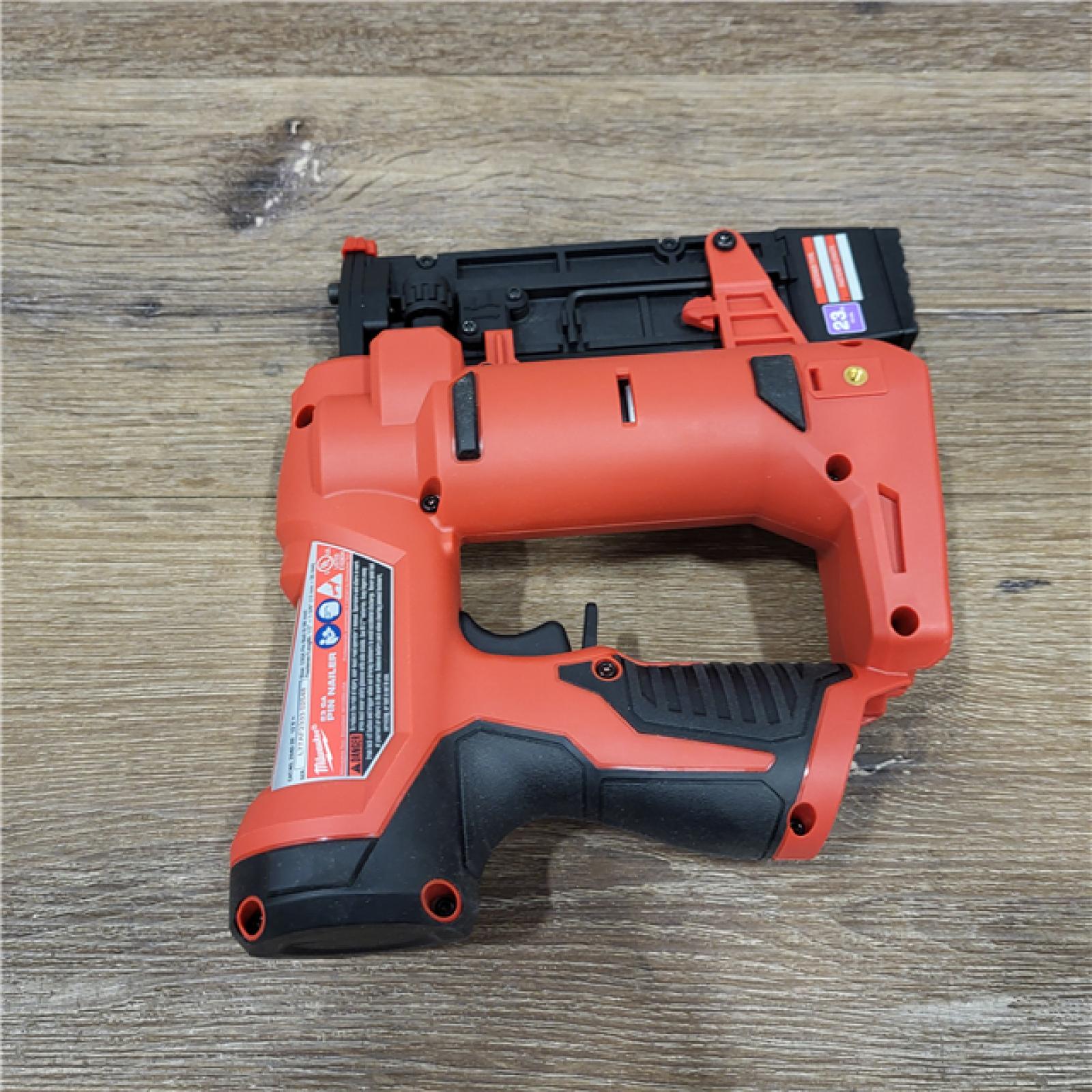 AS-IS Milwaukee 2540-20 12V 23 Gauge Cordless Pin Nailer (Tool Only)