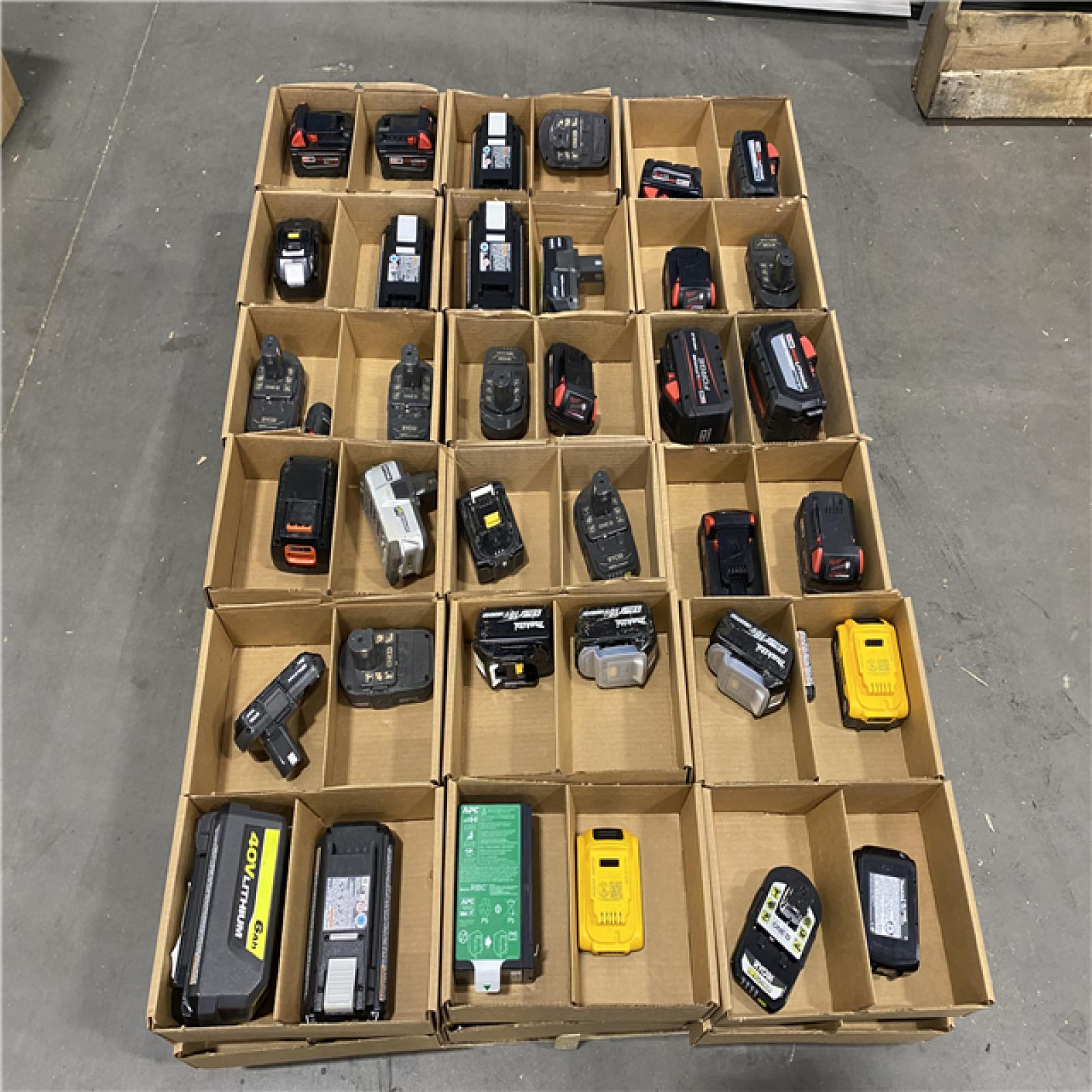 DALLAS LOCATION - AS-IS BATTERY PALLET