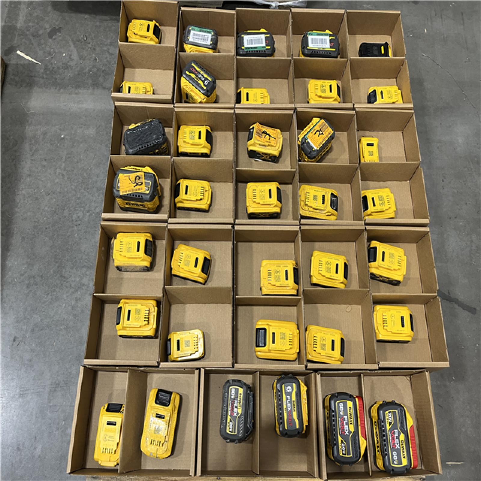 DALLAS LOCATION - AS-IS BATTERY PALLET