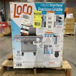 DALLAS LOCATION - LoCo  Outdoor Griddle with Hood 3 Burner Liquid Propane Gray Gray