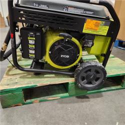 Dallas Location - As-Is Ryobi  - 5500/ 6500-Watt Gasoline Powered Inverter Generator