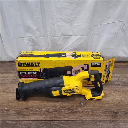 AS-IS DeWalt DCS389B FLEXVOLT 60V MAX Cordless Brushless Reciprocating Saw (Tool-Only)