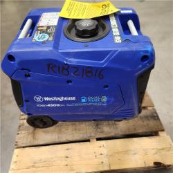 Dallas Location - As-Is Westinghouse 4,500-Watt Portable Inverter Generator