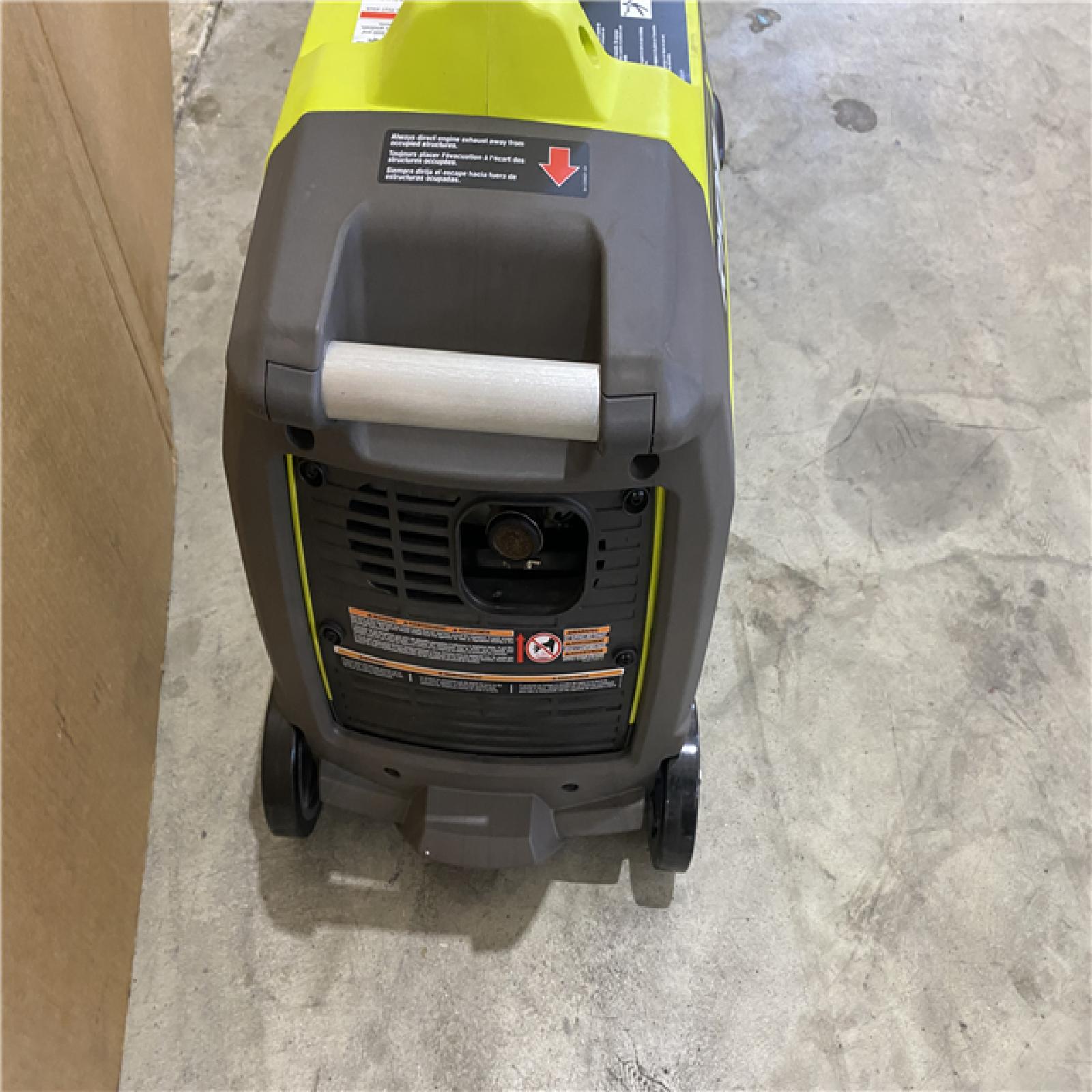 Houston location AS-IS RYOBI 2,300-Watt Recoil Start Bluetooth Super Quiet Gasoline Powered Digital Inverter Generator with CO Shutdown Sensor