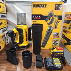 AS-IS DEWALT FLEXVOLT 60V MAX 160 MPH 760 CFM Brushless Cordless  and Charger