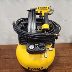 AS-IS 6 Gal. 18-Gauge Brad Nailer and Heavy-Duty Pancake Electric Air Compressor Combo Kit