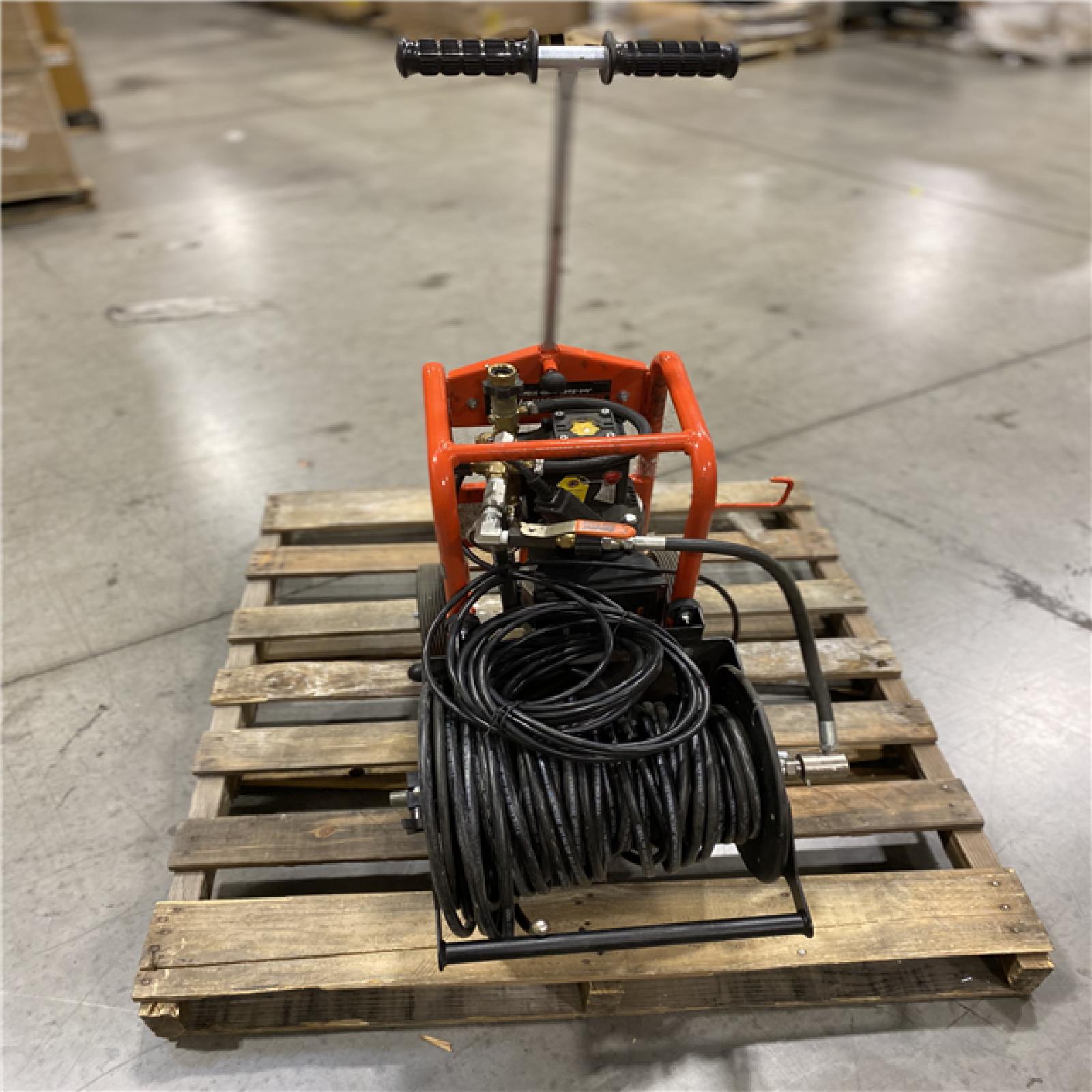 DALLAS LOCATION - General Pipe Cleaners JM-1450 Water Jetter Gas Tool - Clear Grease, Sand, and Ice - Compact and Portable - Metal Construction