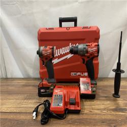 AS IS Milwaukee M18 FUEL 18V Lithium-Ion Brushless Cordless Hammer Drill and Impact Driver Combo Kit (2-Tool) with 2 Batteries