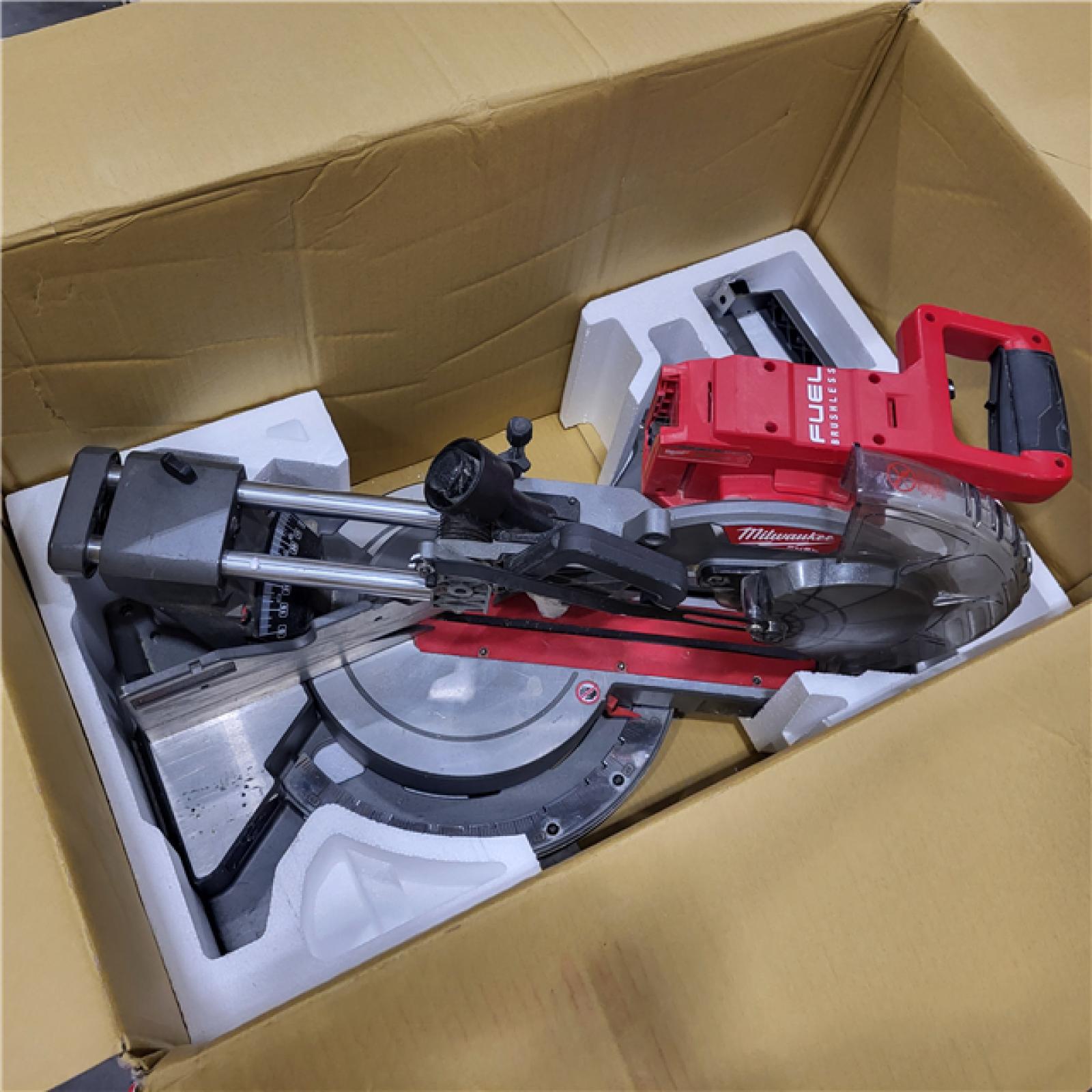 AS-IS M18 FUEL 18V Lithium-Ion Brushless Cordless 12 in. Dual Bevel Sliding Compound Miter Saw (Tool-Only)