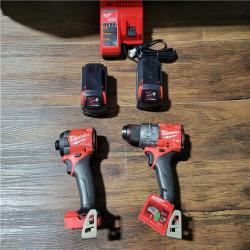 CALIFORNIA NEW MILWAUKEE M18 FUEL 2-TOOL COMBO KIT (2 BATTERIES AND CHARGER INCLUDED)