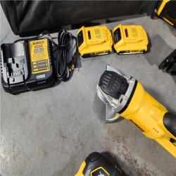 HOUSTON LOCATION - AS-IS Dewalt 20V MAX 8-Tool Power-Tool Combo Kit W/ Soft Case Including 2 Batteries & Charger