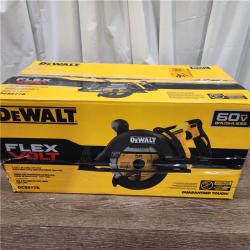 AS-IS DEWALT FLEXVOLT 60V MAX Cordless Brushless 7-1/4 in. Wormdrive Style Circular Saw (Tool Only)