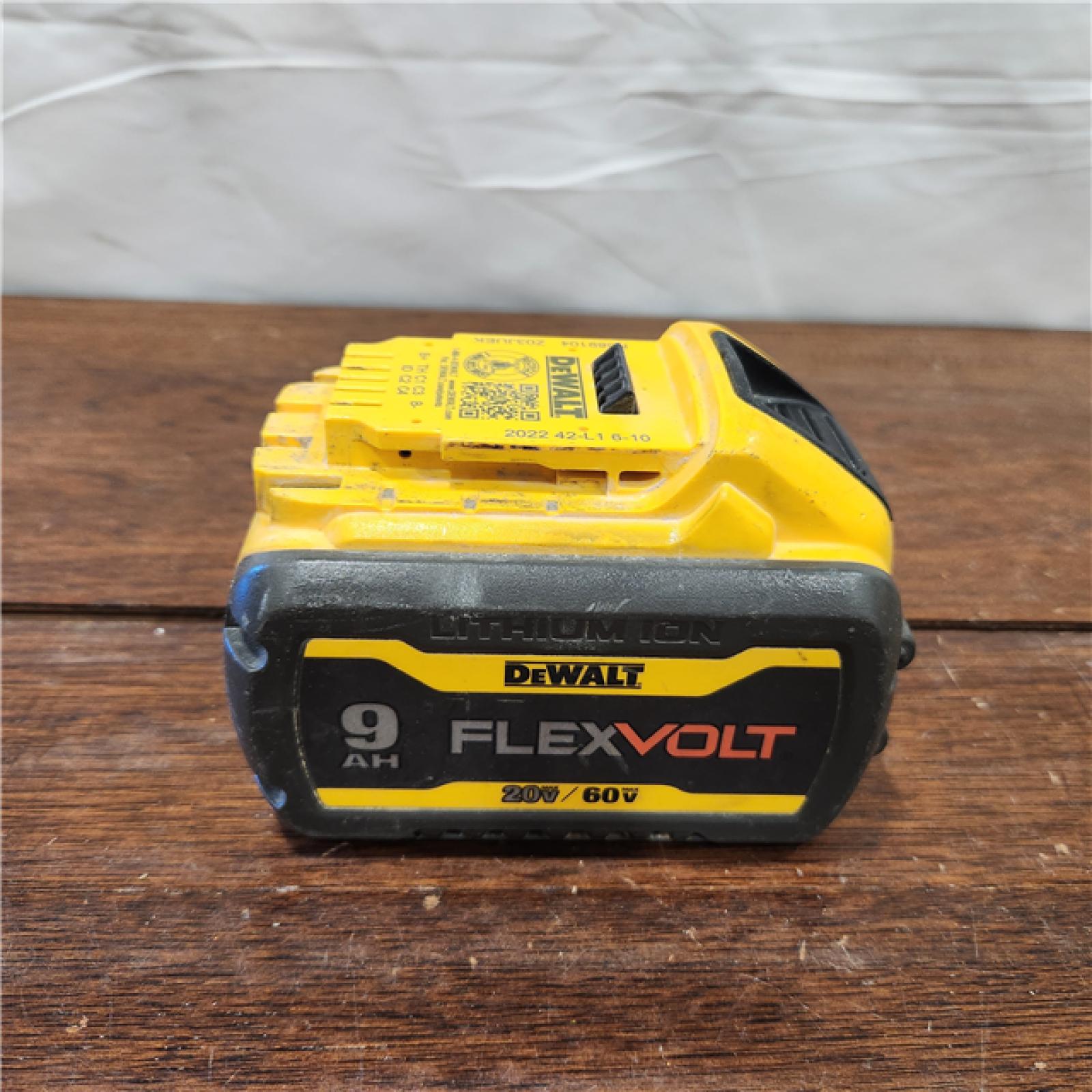 AS-IS Dewalt FLEXVOLT 20-Volt/60-Volt MAX Lithium-Ion 6.0Ah Battery Pack