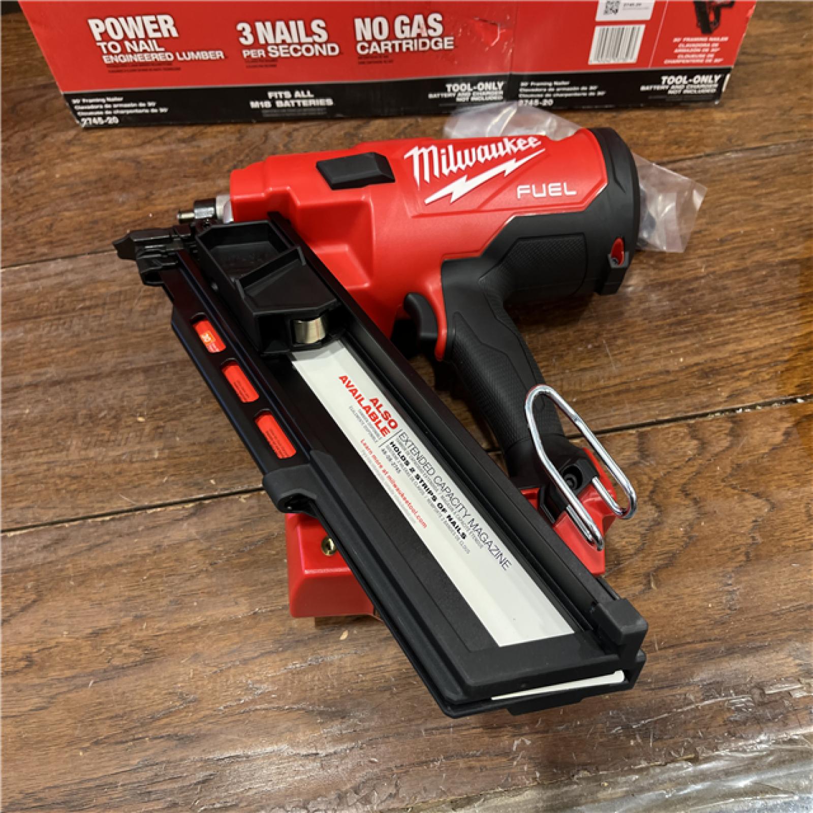 AS-ISMilwaukee M18 FUEL 30 Degree Framing Nailer