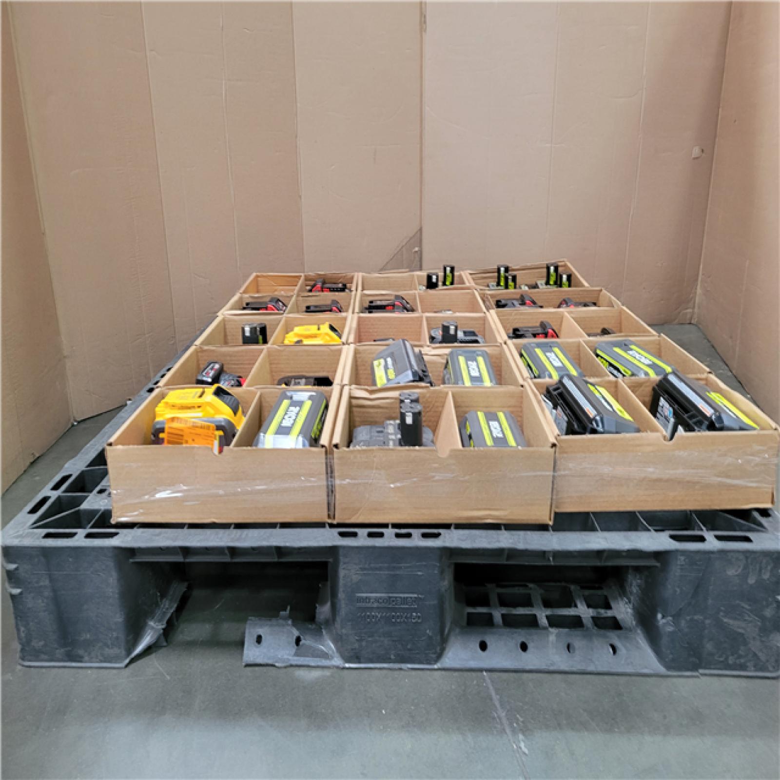 CALIFORNIA AS-IS BATTERY PALLET