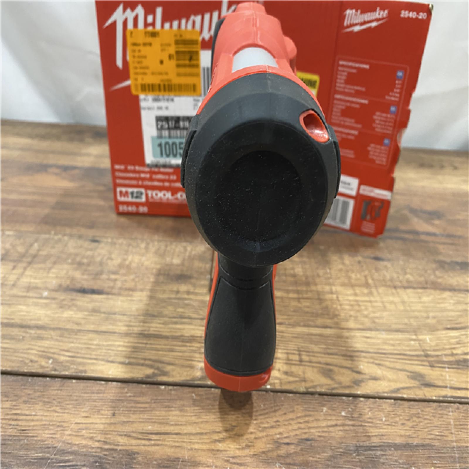 AS IS Milwaukee 2540-20 12V 23 Gauge Cordless Pin Nailer (Tool Only)