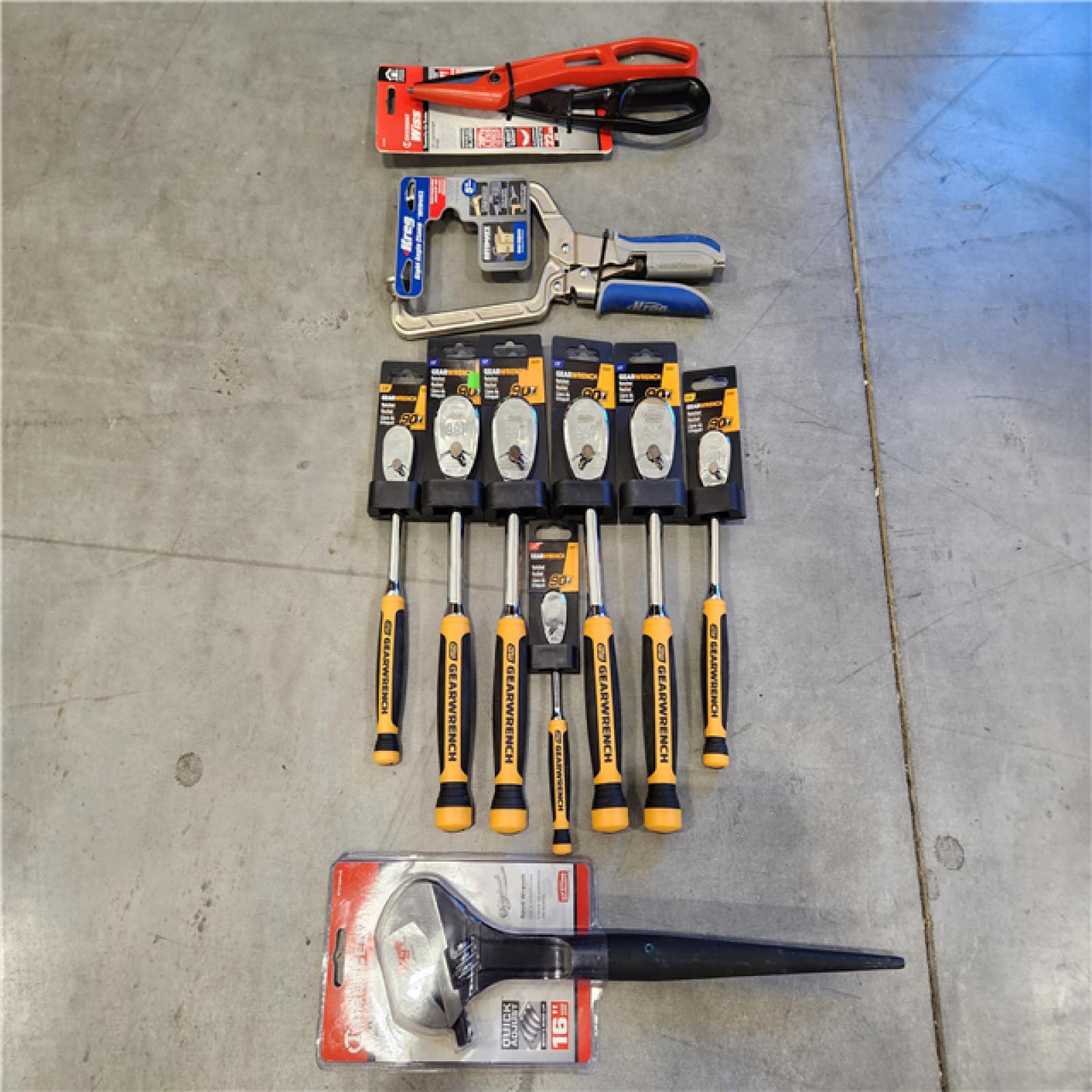 Like-New Assorted Random Hand Tools And Socket Sets Bundle