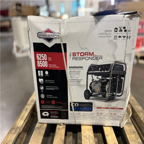 DALLAS LOCATION - Briggs & Stratton Storm Responder 6,250-Watt Gasoline Powered Recoil Start Portable Generator with OHV Engine