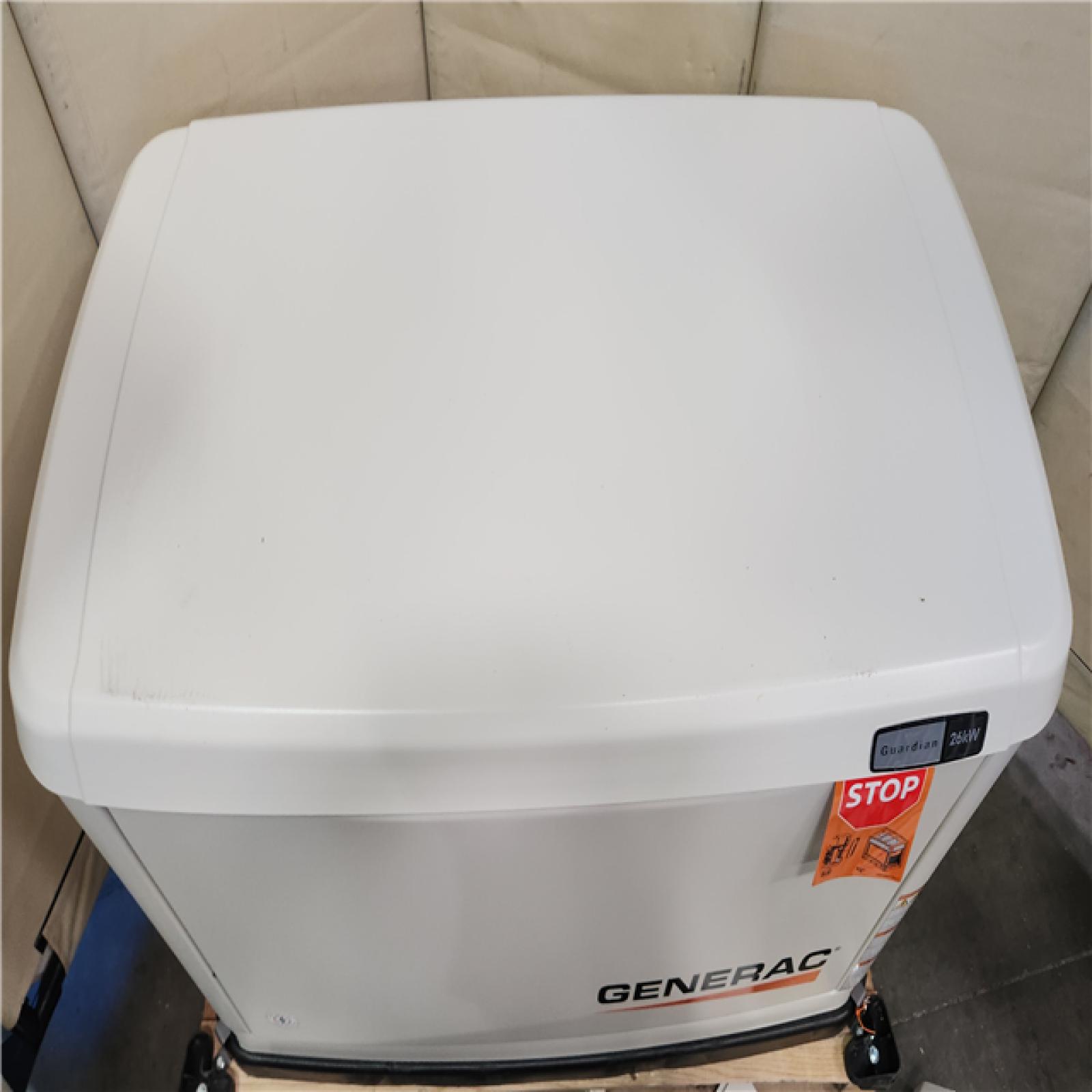 California AS-IS Generac 26,000 Watt Dual Fuel Air-Cooled Whole Home Standby Generator