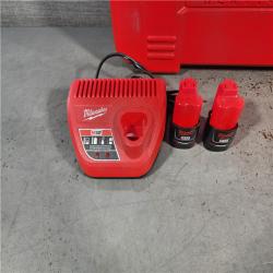 HOUSTON LOCATION - AS-IS Milwaukee M12 Force Logic Press Tool 1/2 in. to 1 in. Kit