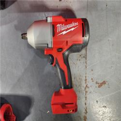 HOUSTON LOCATION - AS-IS (APPEARS LIKE NEW) M12/M18 12/18V Lithium-Ion Cordless 3/8 in. Ratchet and 1/2 in. High Torque Impact Wrench with Friction Ring Combo Kit