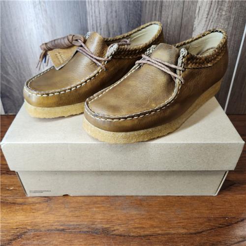 NEW! Clarks Original Leather Wallabees - Sand Leather - SZ 6.5