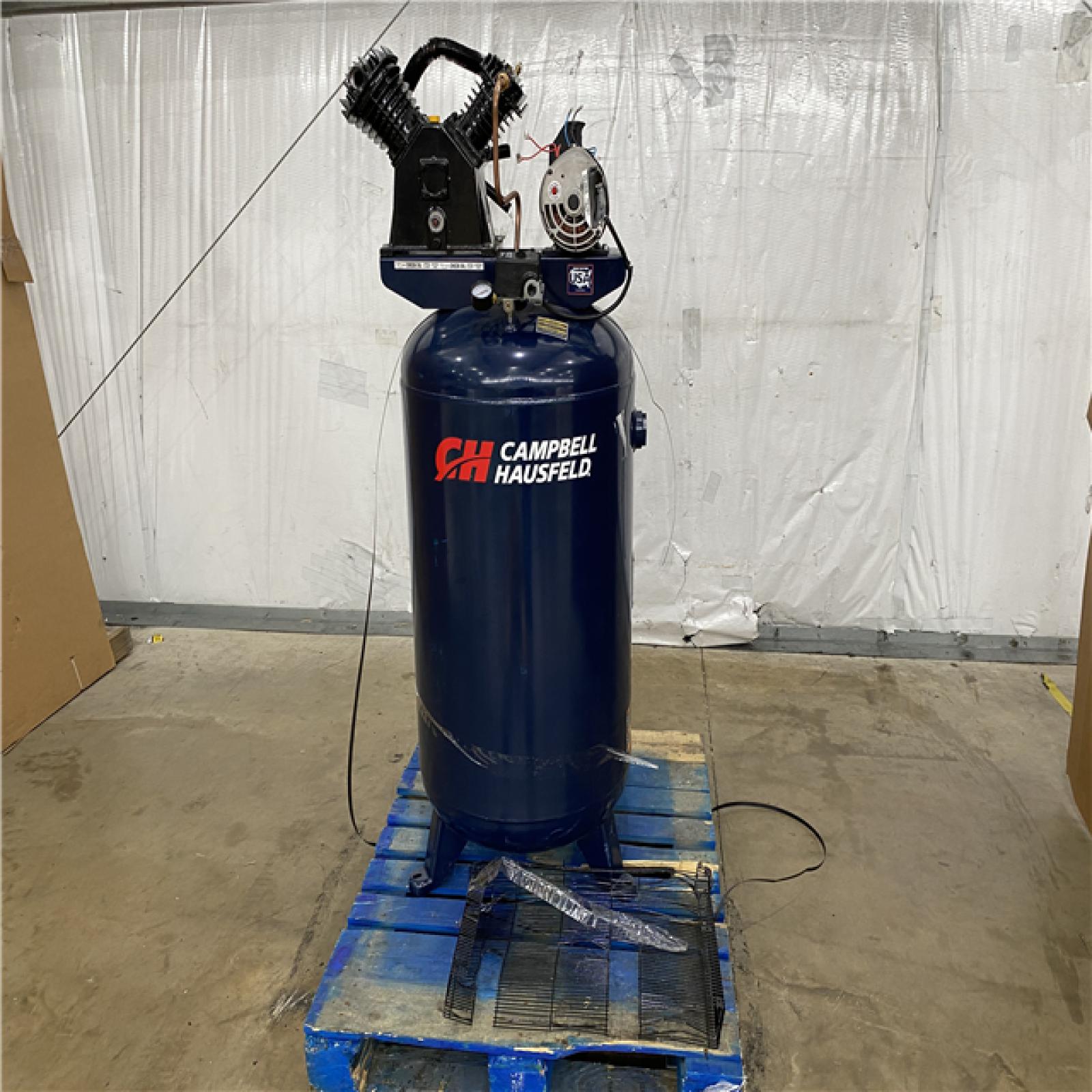 Houston Location AS IS - Campbell Hausfeld Air Compressor 80 Gallon 175 PSI