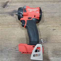 AS-IS Milwaukee 2854-22R M18 FUEL 18V Lithium-Ion Brushless Cordless 3/8 in. Compact Impact Wrench with Friction Ring Kit