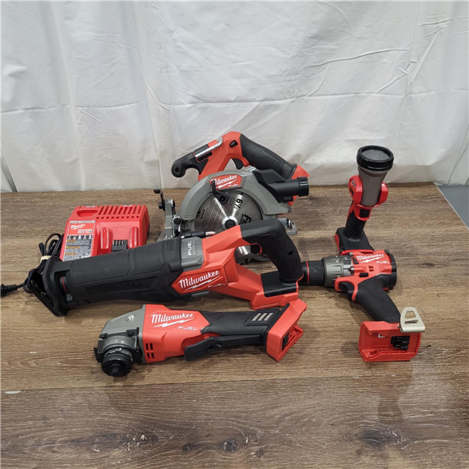 AS-IS Milwaukee 3697-25 M18 Fuel 18 V 5 Amps Cordless Brushless 5 Tool