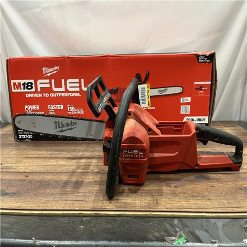 AS-IS Milwaukee M18 FUEL 16  18V Li-Ion Brushless Cordless Chainsaw Tool-Only 2727-20