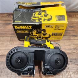 AS-IS DEWALT ATOMIC 20V MAX Cordless Brushless Compact 1-3/4 in. Bandsaw (Tool Only)