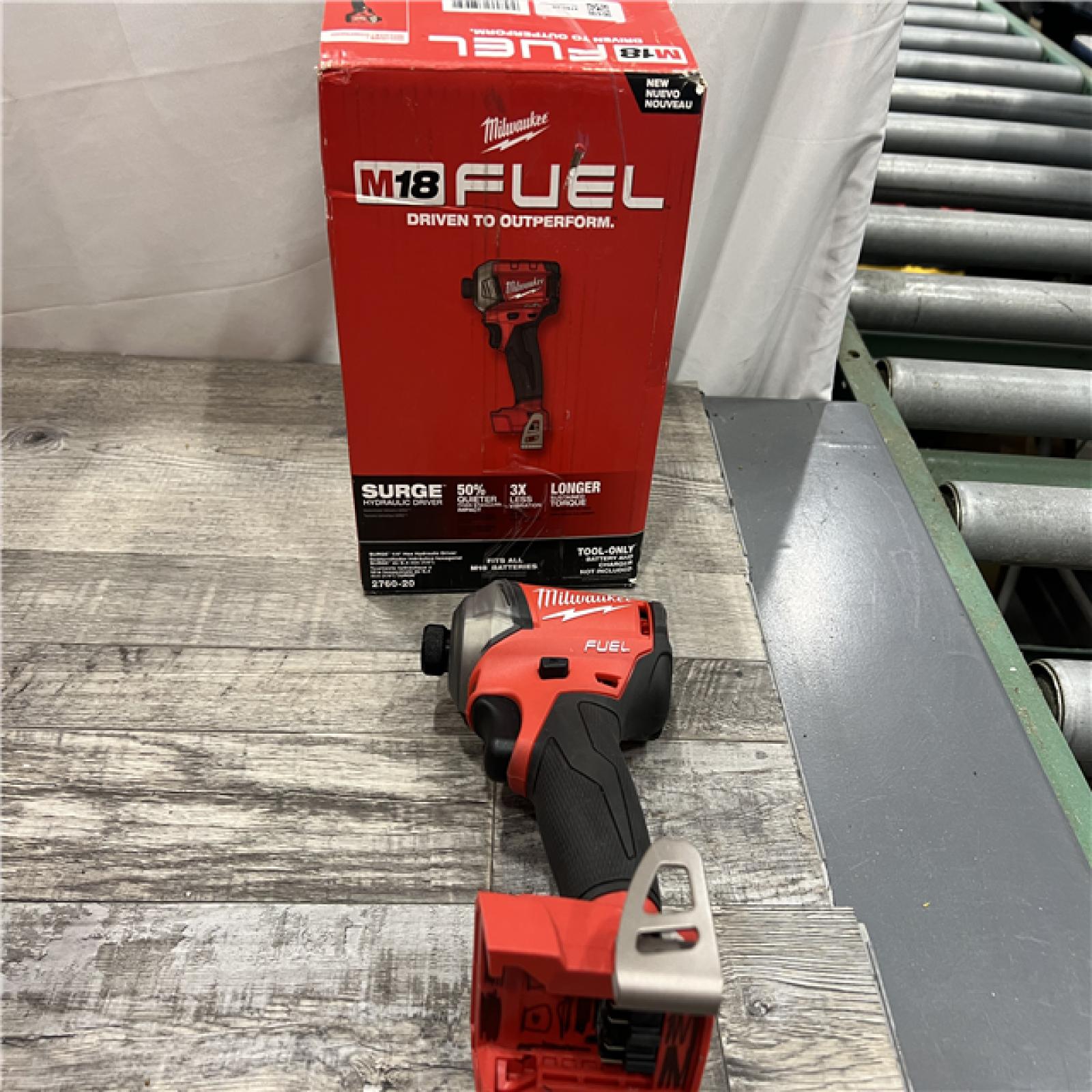 AS-IS Milwaukee 2760-20 - M18 Fuel Surge 18V Cordless Drill/Driver Bare Tool