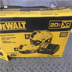 Houston location AS-IS Dewalt-DCB246CK 20V MAX* Lithium Ion Starter Kit