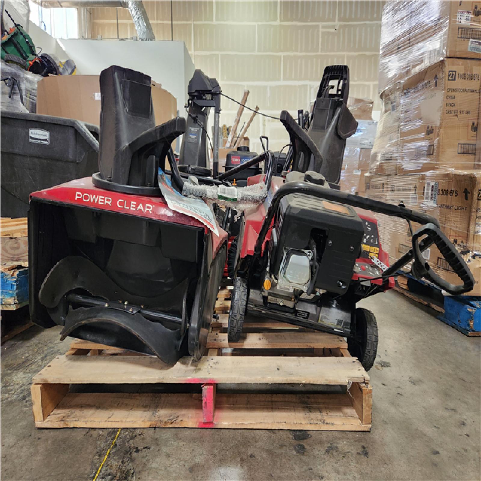 Phoenix Location 3 Snow Blowers Pallet