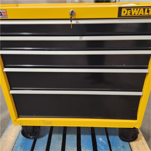 DALLAS LOCATION - AS-IS DEWALT 37 in. 5-Drawer Tool Cabinet