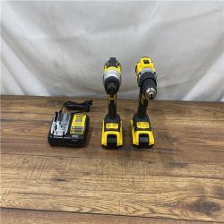 AS IS DeWalt ATOMIC COMPACT SERIES 20V MAX Brushless Drill Driver & Impact Driver Kit