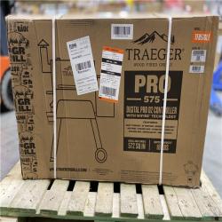 DALLAS LOCATION - Traeger Pro 575 Wifi Pellet Grill and Smoker in Black