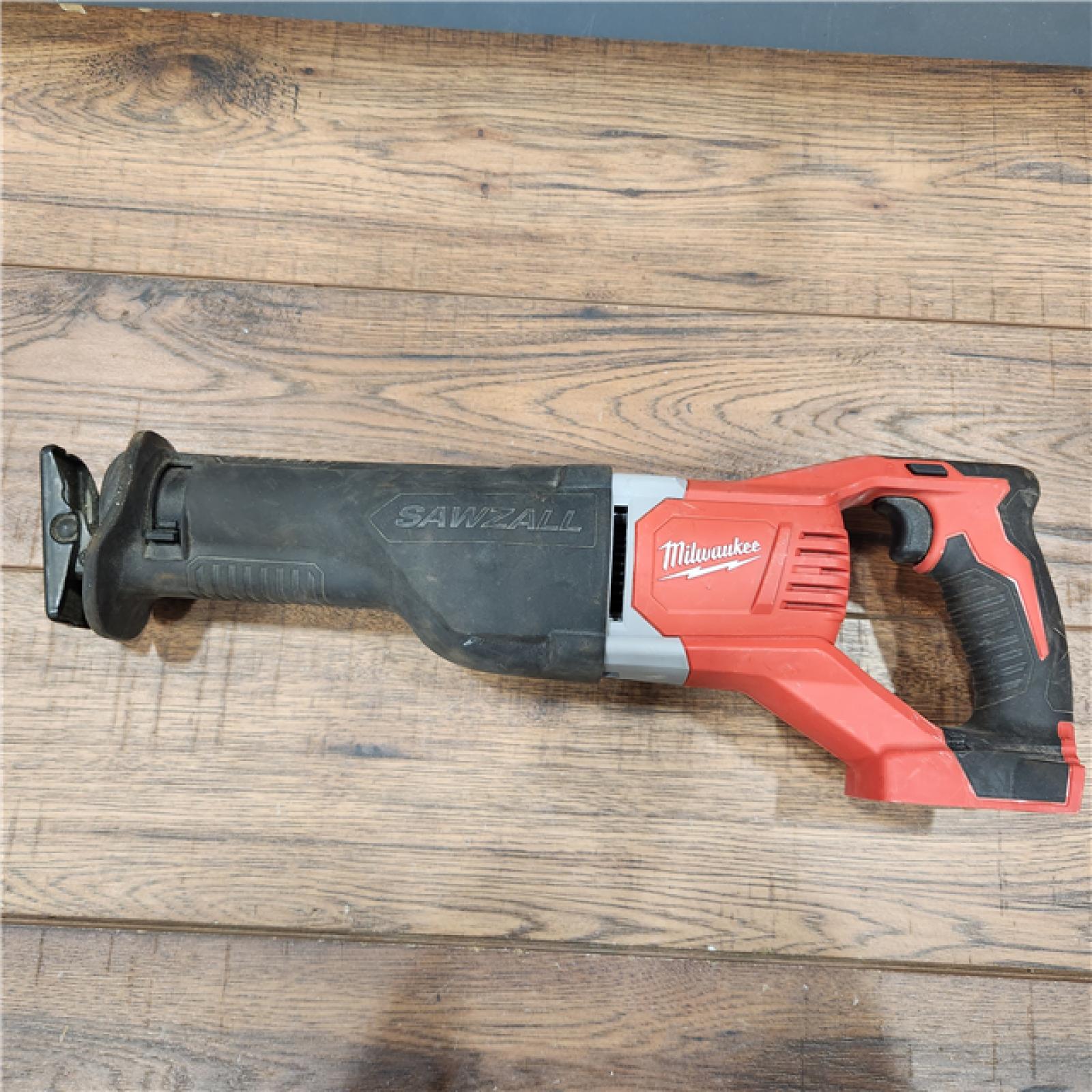 AS-IS Milwaukee M18 18-Volt Lithium-Ion Cordless SAWZALL Reciprocating Saw (Tool-Only)