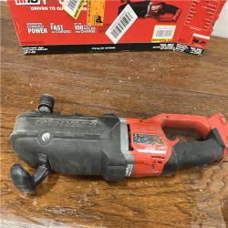 AS-IS Milwaukee M18 FUEL Brushless Cordless SUPER HAWG 7/16 in. Right Angle Drill (Tool-Only)