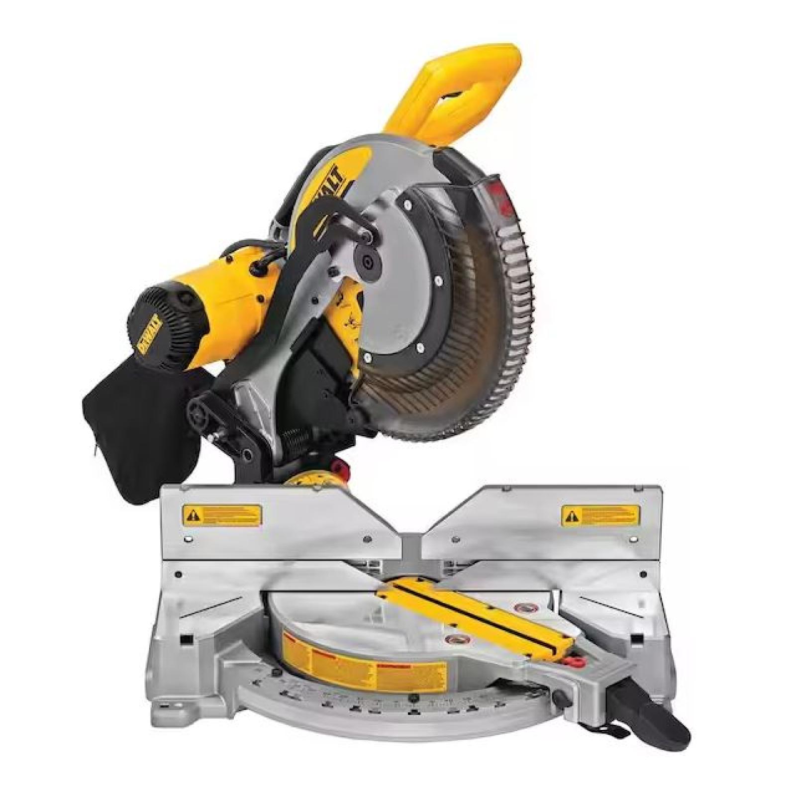 NEW DeWalt 15 Amp Corded 12 in. Compound Double Bevel Miter Saw