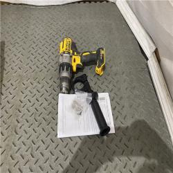 Houston location AS-IS DEWALT 20V MAX XR Cordless Brushless 3-Speed 1/2 in. Hammer Drill (Tool Only)