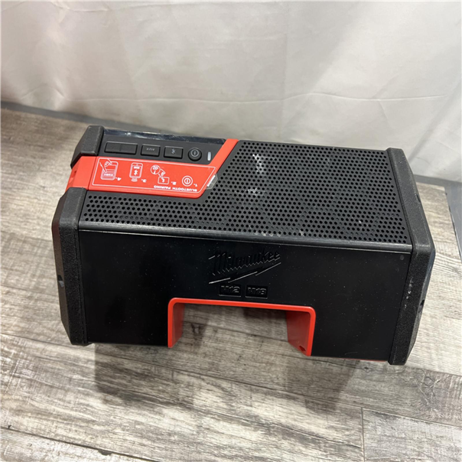 AS-IS Milwaukee M18/M12 Wireless Bluetooth Weather Resistant Jobsite Speaker (Tool Only)