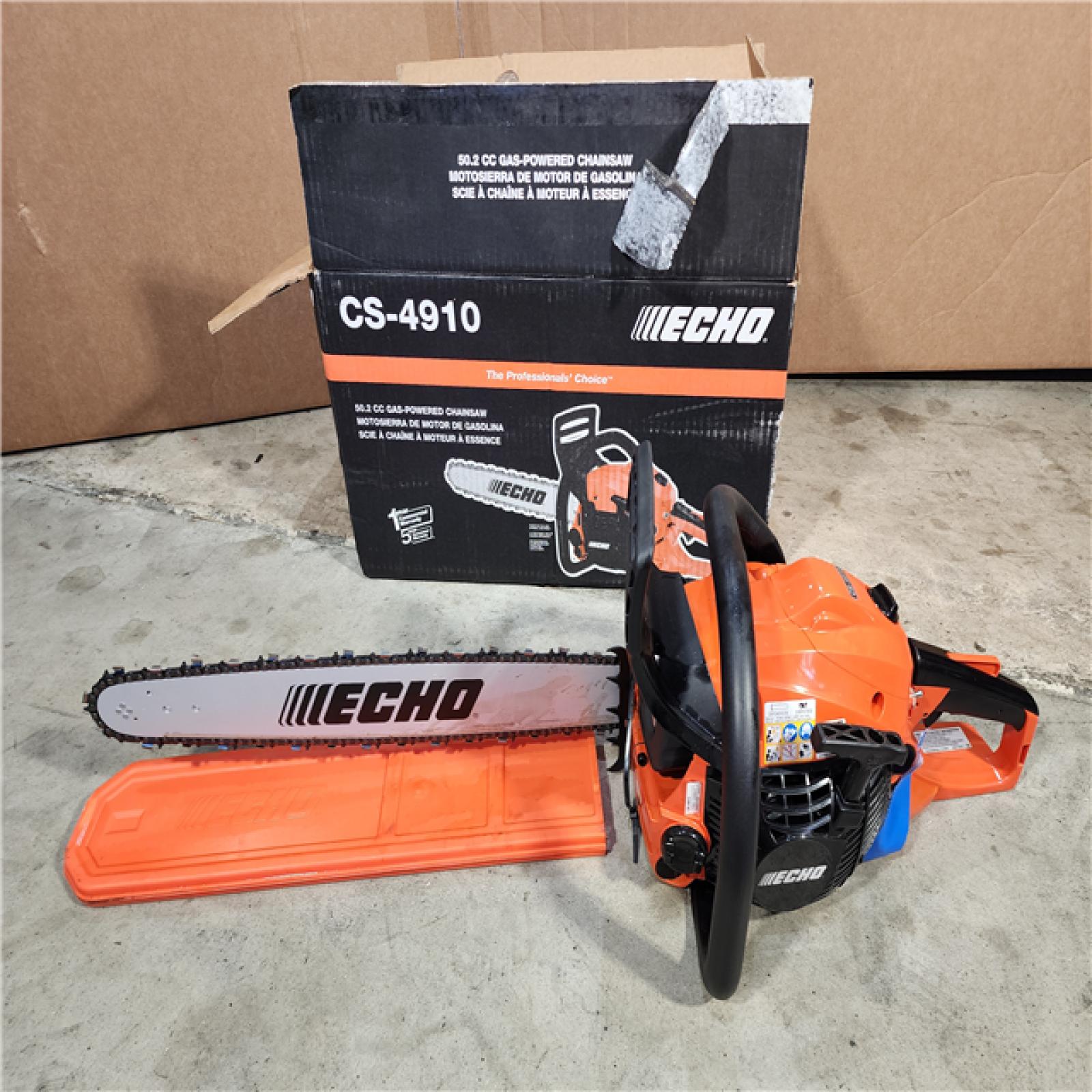 HOUSTON LOCATION - AS-IS ECHO 20 in. 50.2 Cc 2-Stroke Gas Rear Handle Chainsaw