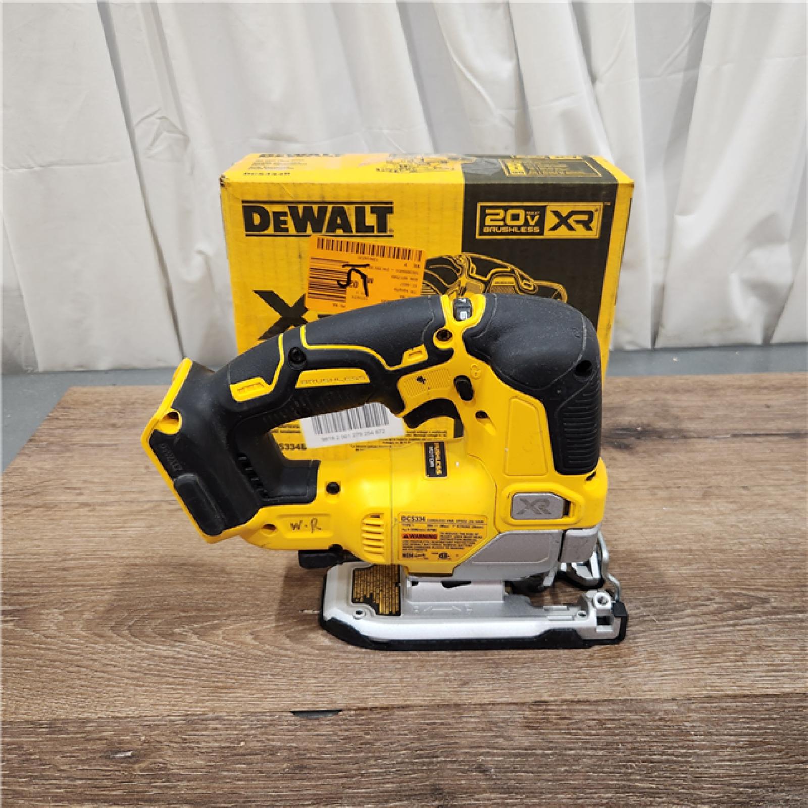 AS-IS 20V MAX XR Cordless Brushless Jigsaw (Tool Only)