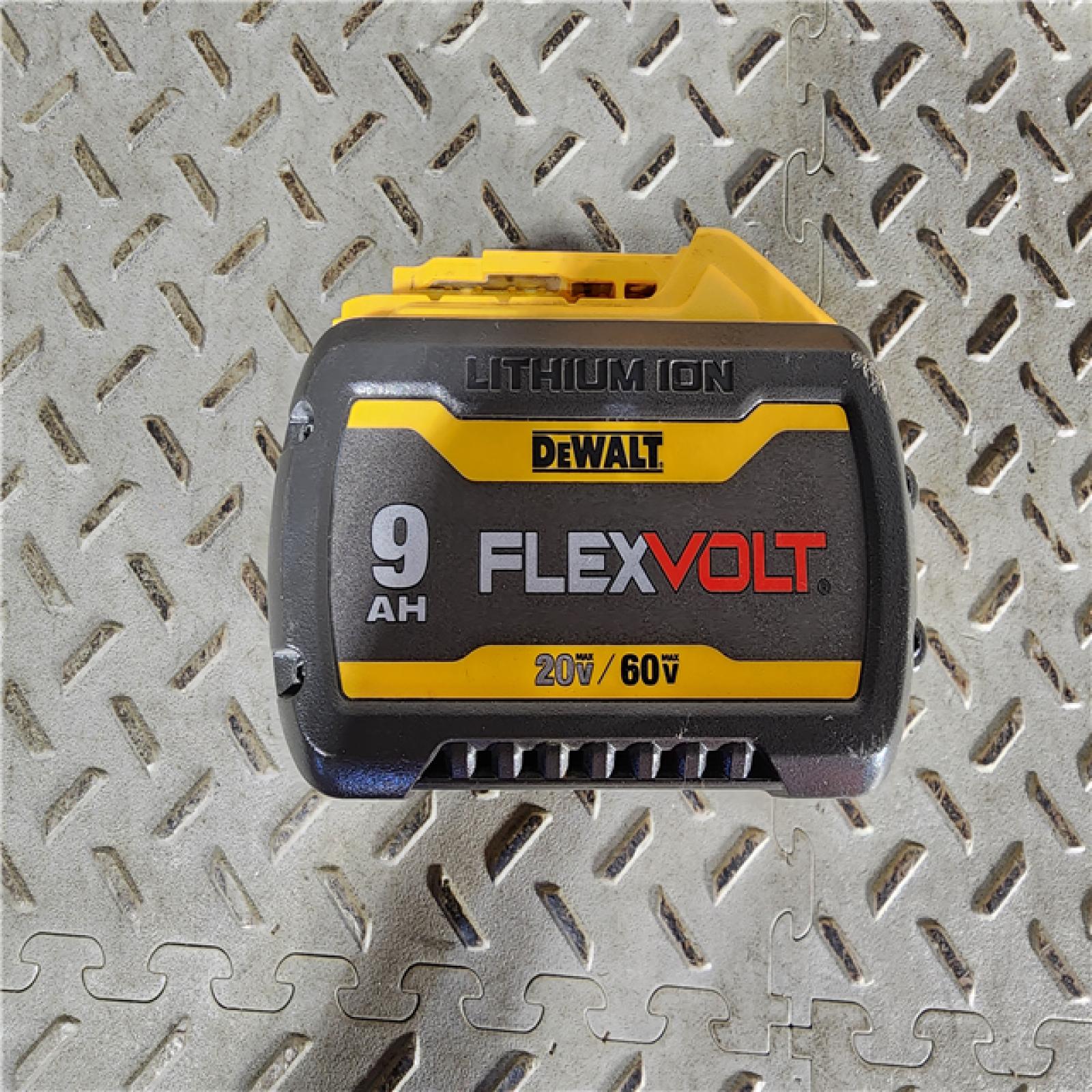 HOUSTON LOCATION - AS-IS Dewalt 60V Max 6.0Ah Battery (QTY - 5), Dewalt 60V Max 9.0Ah Battery (QTY - 5)